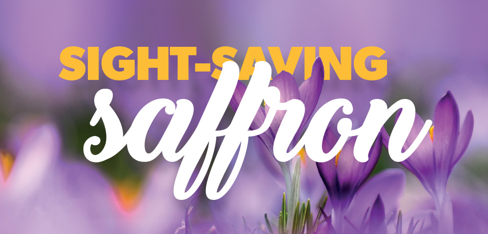 Sight-saving Saffron