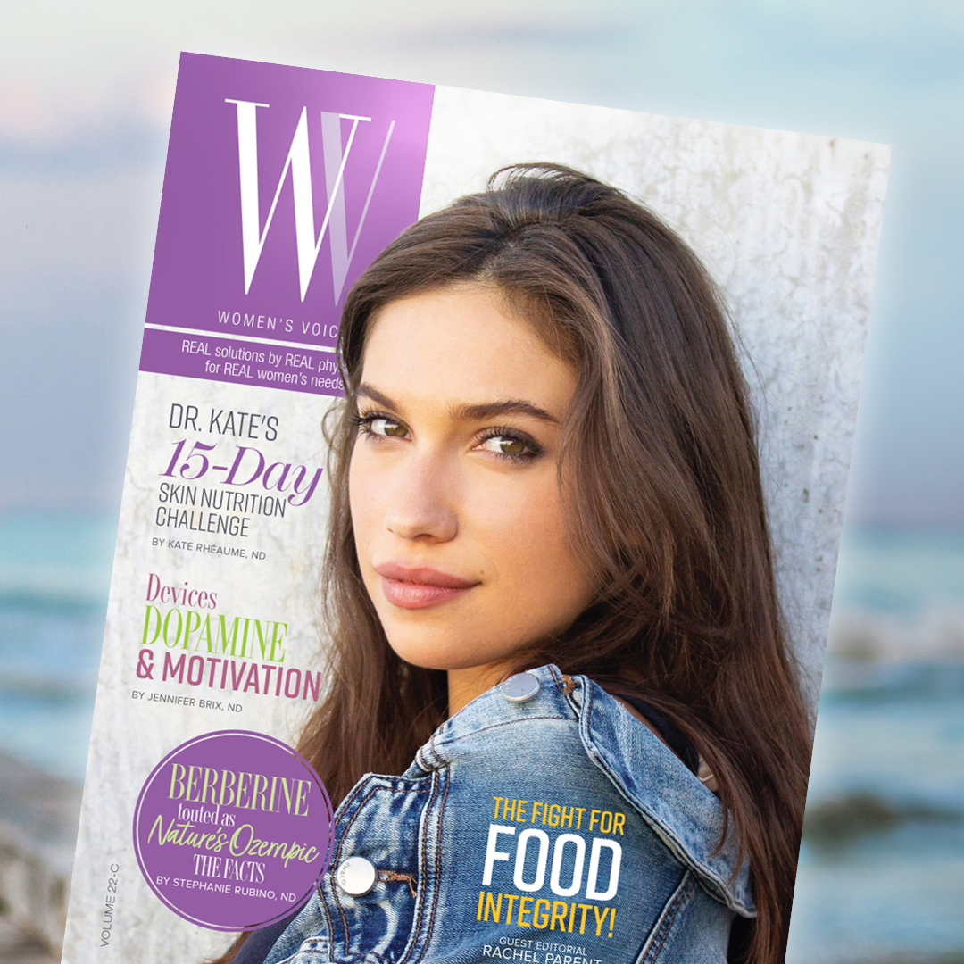 The cover of Women's Voice Magazine