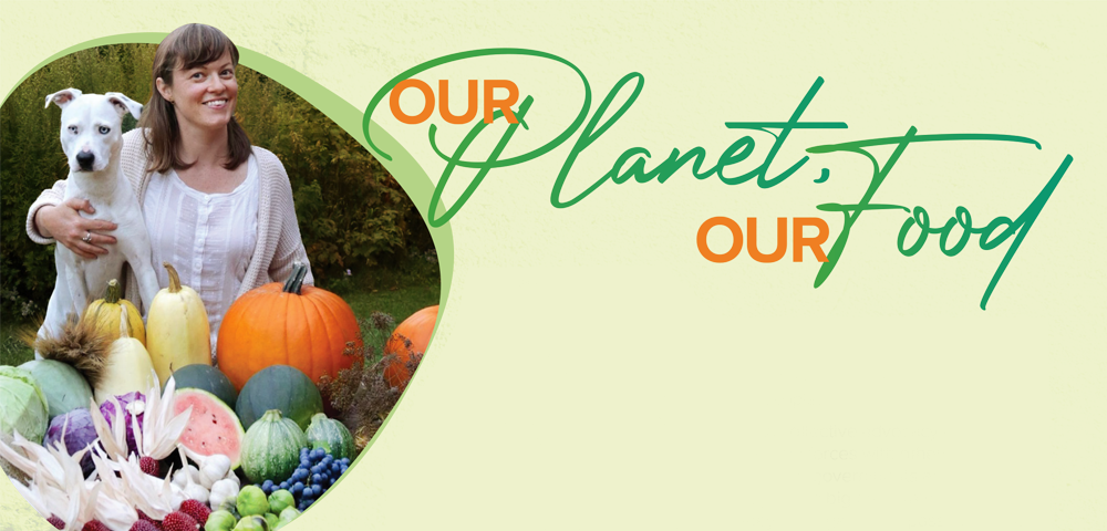 ourplanetourfood_banner Three middle aged men jumping and very happy